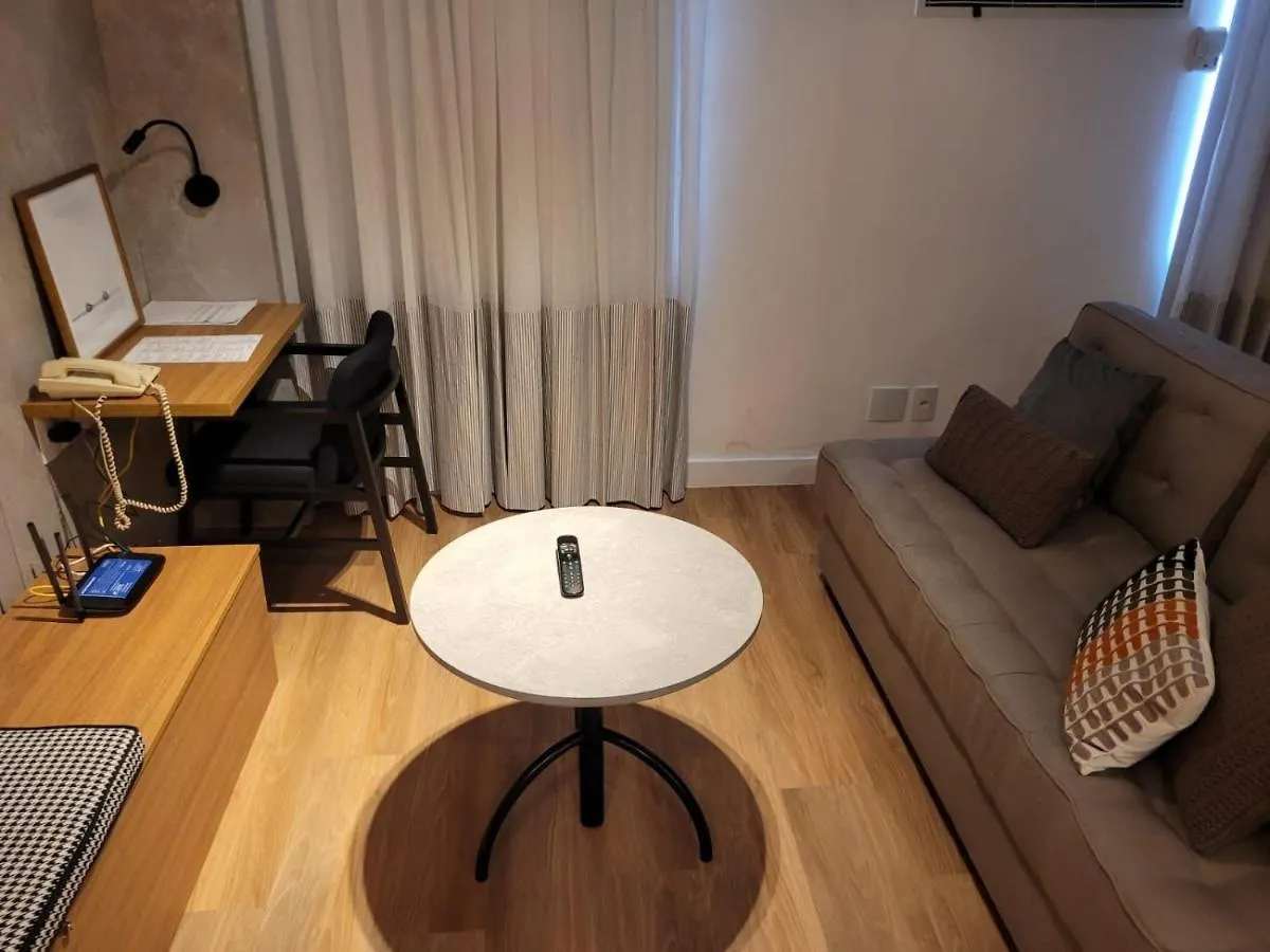 Elegant Flat Internacional Plaza-Garagem E Piscina Hotel Sao Paulo