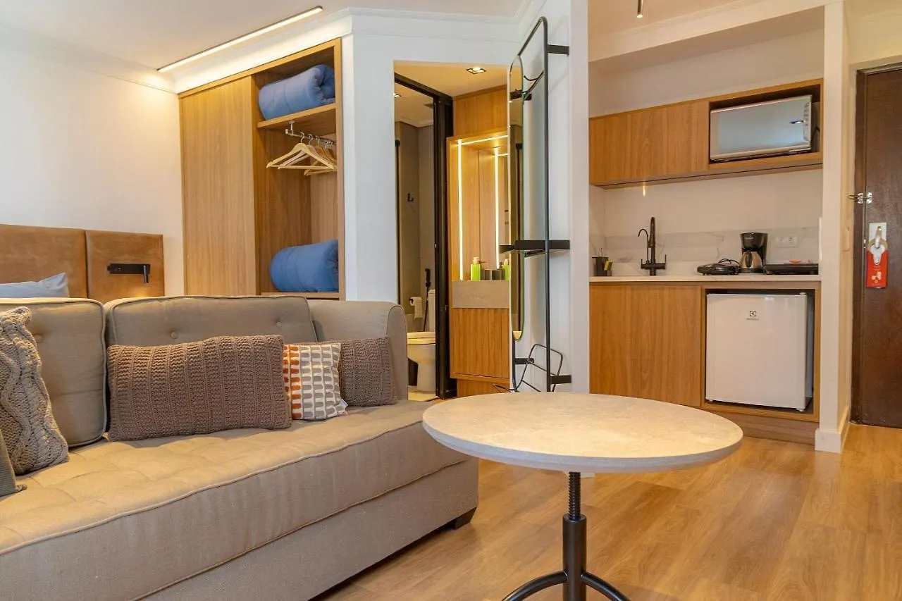 Elegant Flat Internacional Plaza-Garagem E Piscina Hotel Sao Paulo Brazil
