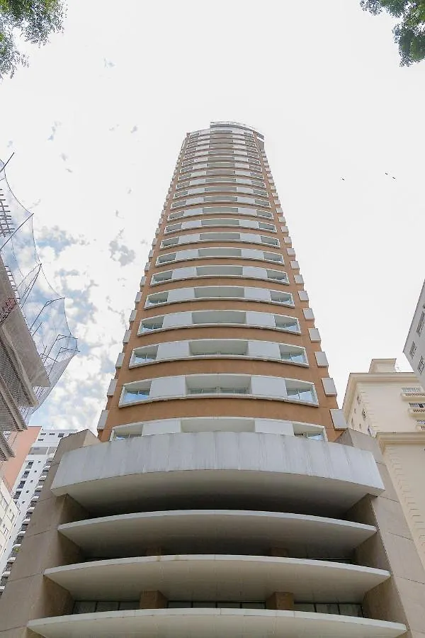 Elegant Flat Internacional Plaza-Garagem E Piscina Hotel Sao Paulo