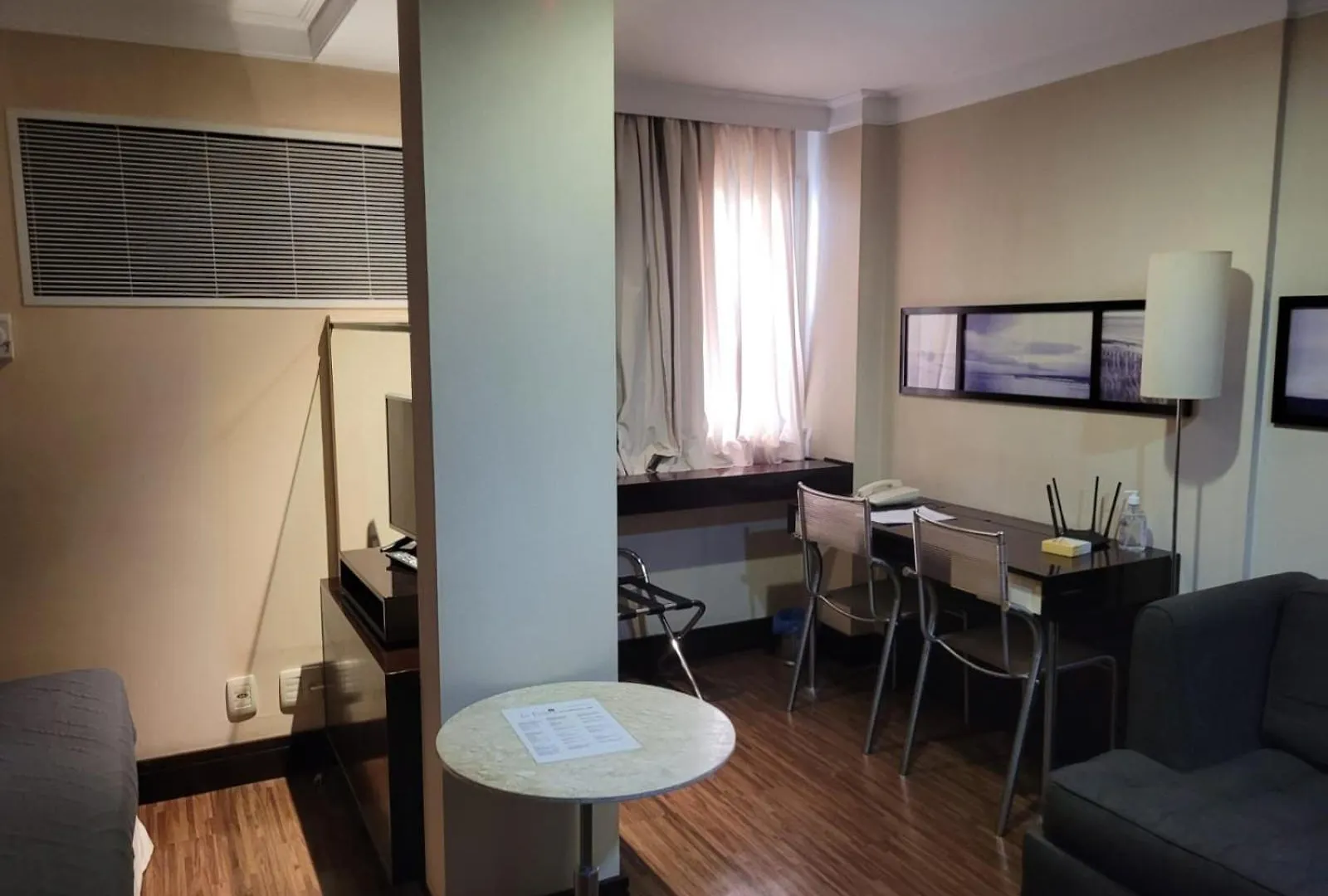 Elegant Flat Internacional Plaza-Garagem E Piscina Hotel Sao Paulo