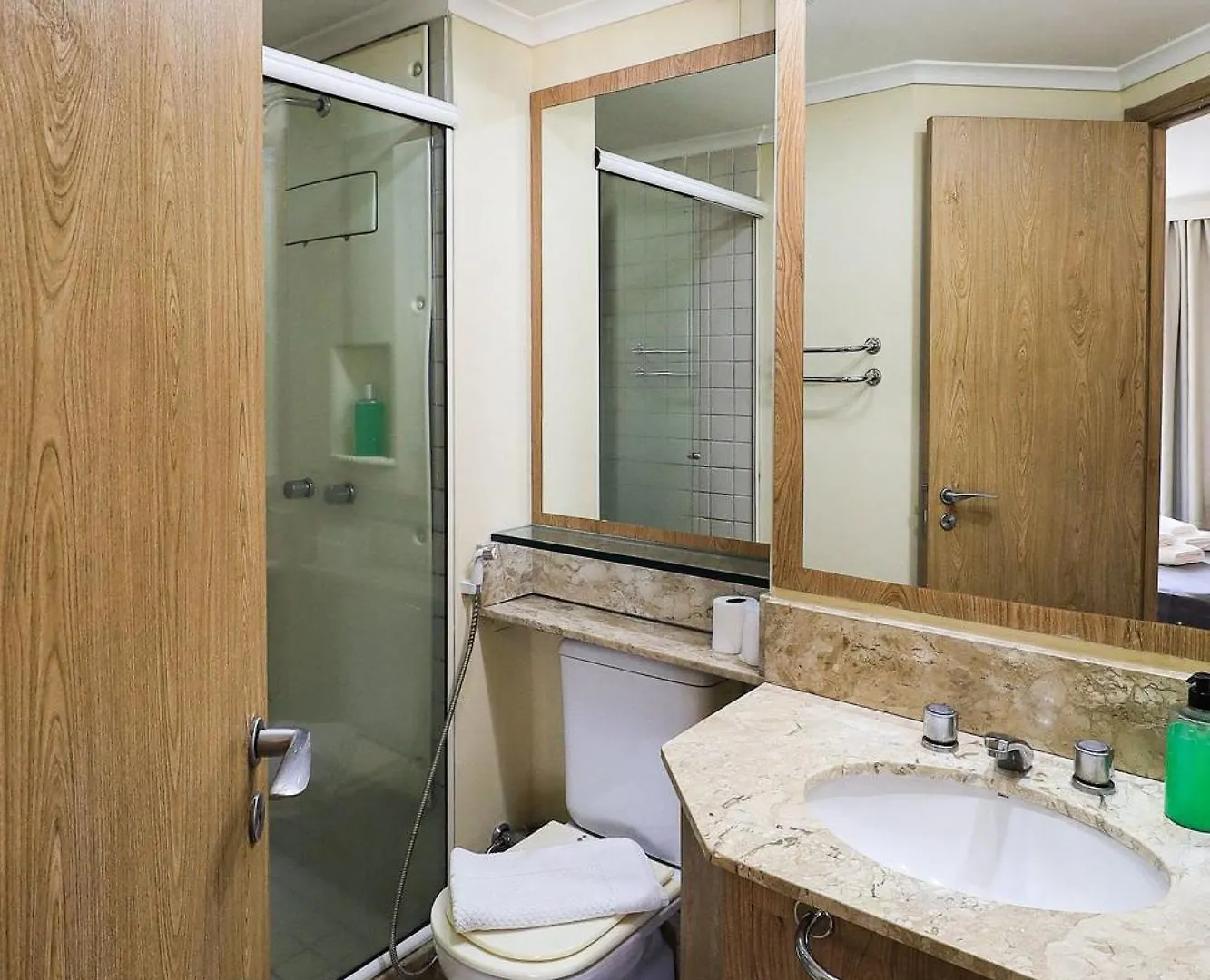 Elegant Flat Internacional Plaza-Garagem E Piscina Hotel Sao Paulo