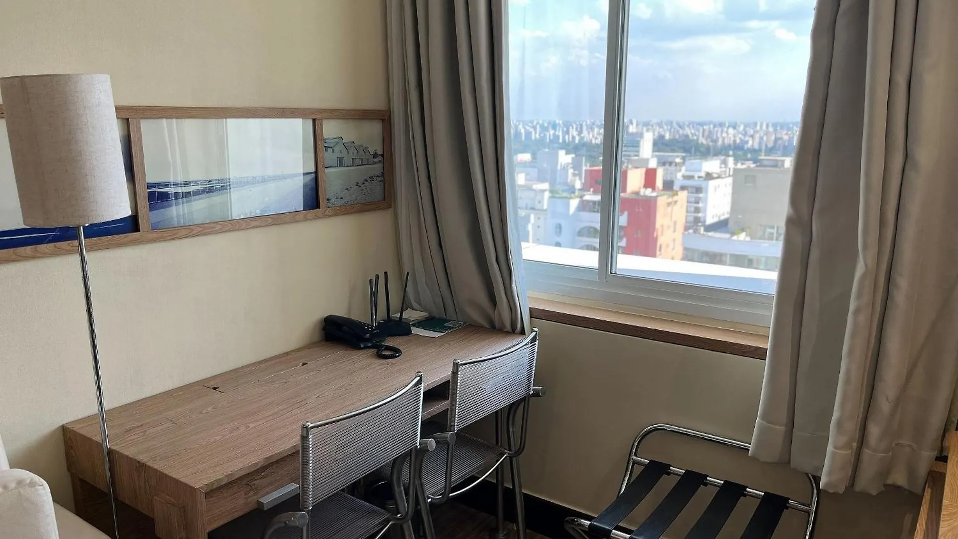 Elegant Flat Internacional Plaza-Garagem E Piscina Hotel Sao Paulo