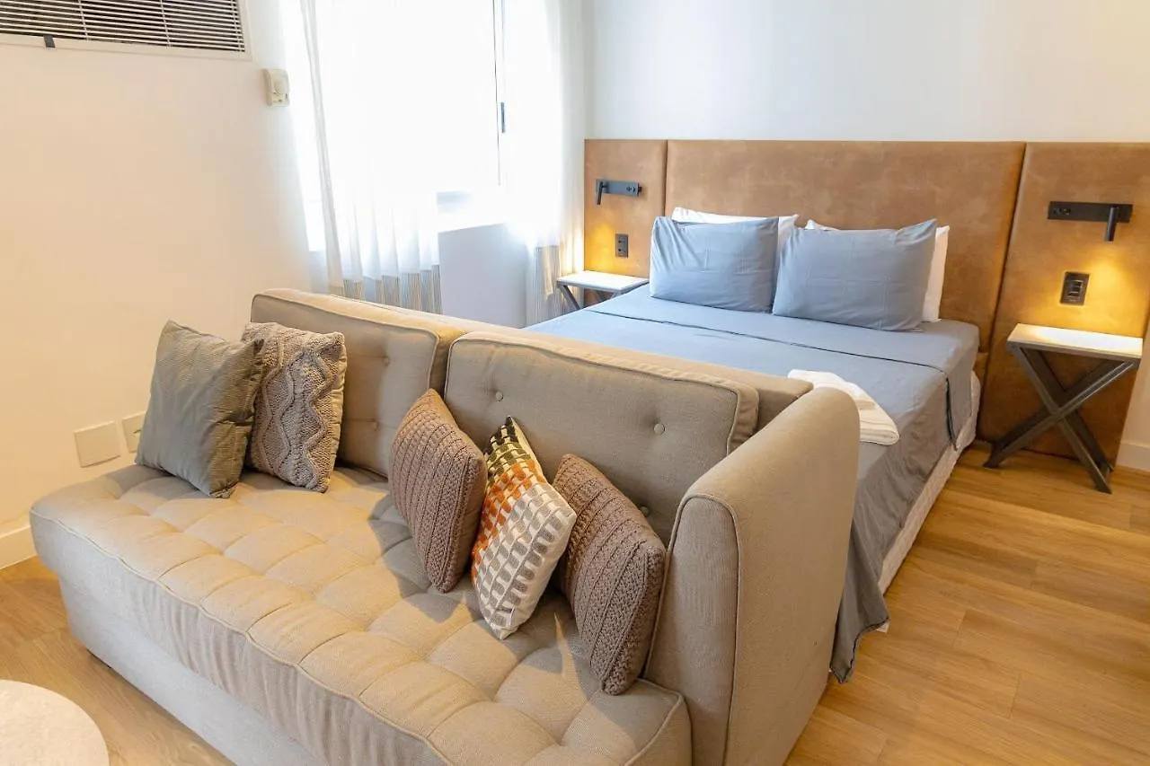 Elegant Flat Internacional Plaza-Garagem E Piscina Hotel São Paulo