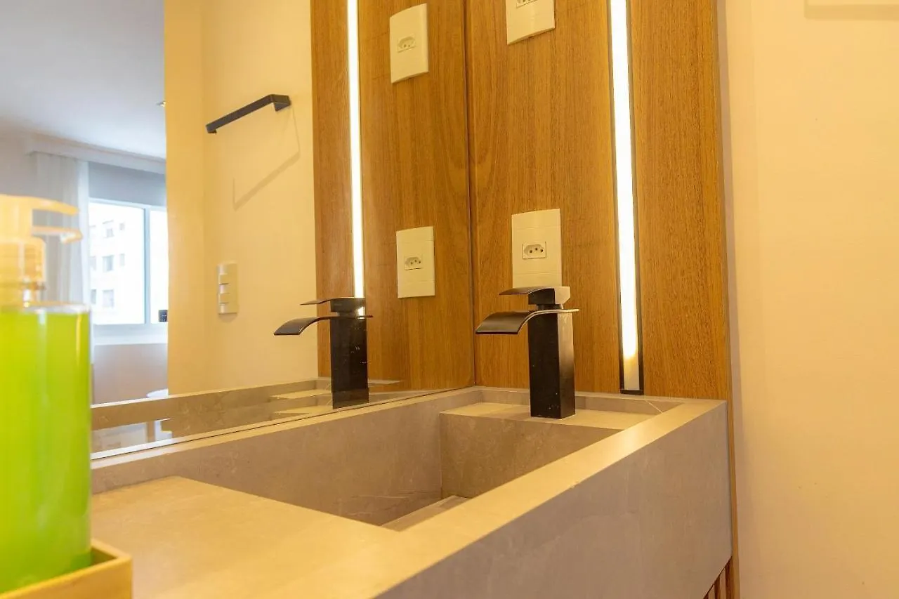 Elegant Flat Internacional Plaza-Garagem E Piscina Hotel São Paulo 0*,  Brasil