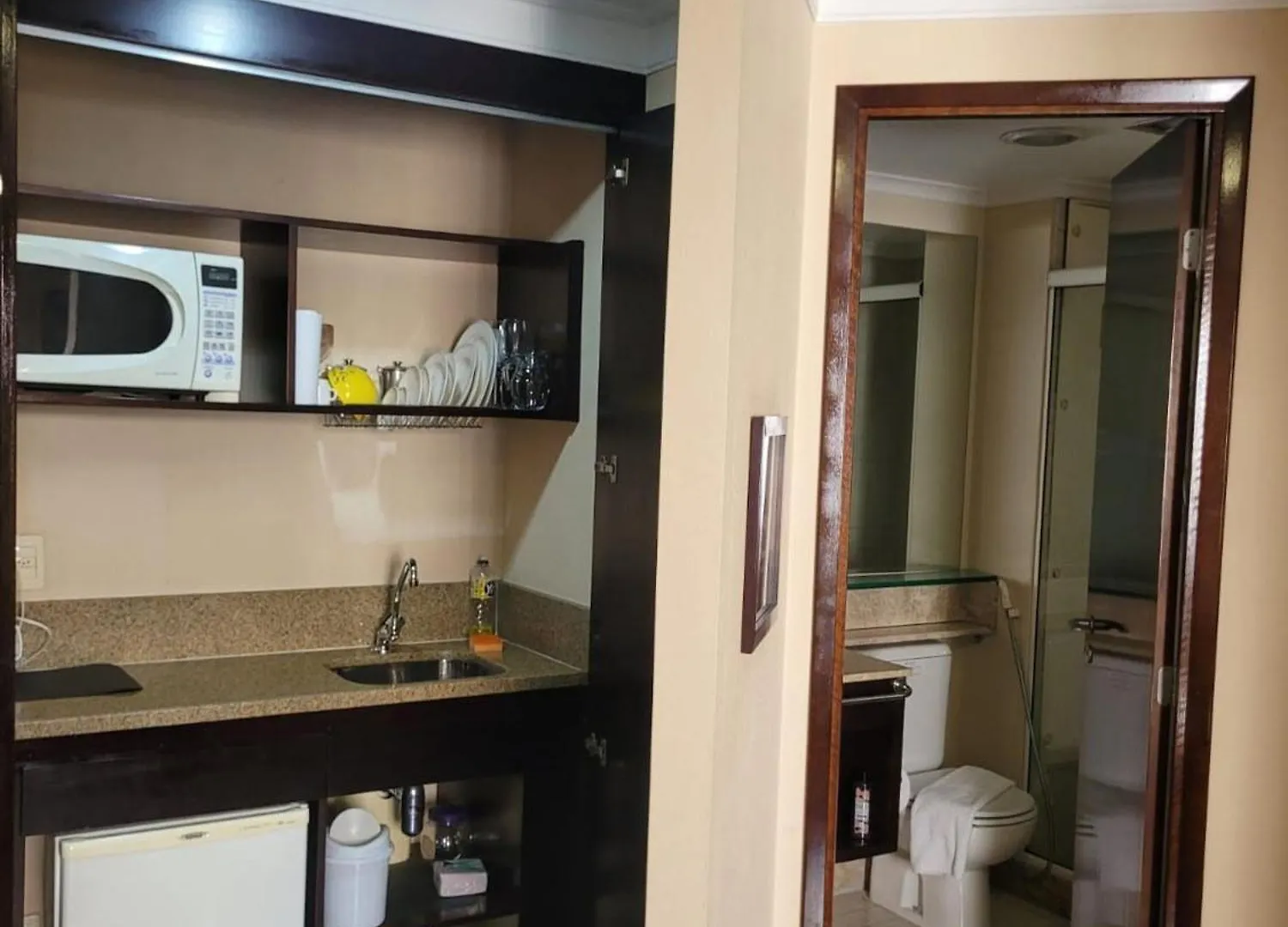 Elegant Flat Internacional Plaza-Garagem E Piscina Hotel São Paulo Brasil